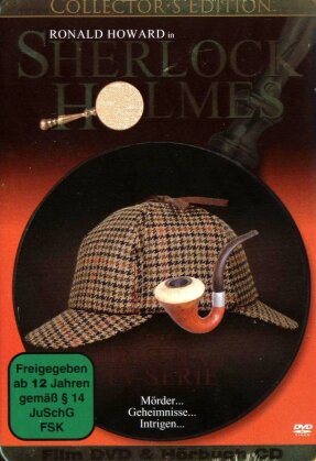 Sherlock Holmes - Die original TV-Serie (DVD + Hörbuch-CD) (Collectors Edition, s/w, Steelbook)