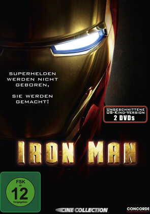 Iron Man - (Ungeschnittene US-Kinoversion) (2008) (Special Edition, 2 DVDs)
