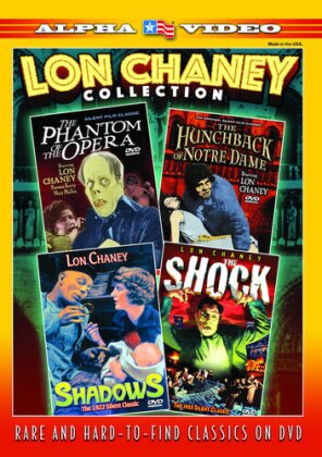 Phantom of the Opera / Hunchback of Notre Dame / Shadows / The Shock (Box, 4 DVDs)