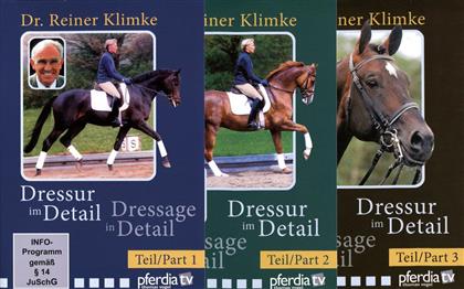 Dressur im Detail - Teil 1-3 (3 DVDs)