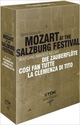 Wiener Philharmoniker - Mozart at the Salzburg Festival - Die Zauberflöte / Così fan tutte / La clemenza di Tito (TDK, 6 DVDs)