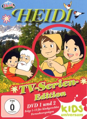 Heidi - TV-Serien-Edition Box 1 & 2 (Folge 01-13 - 2 DVDs)