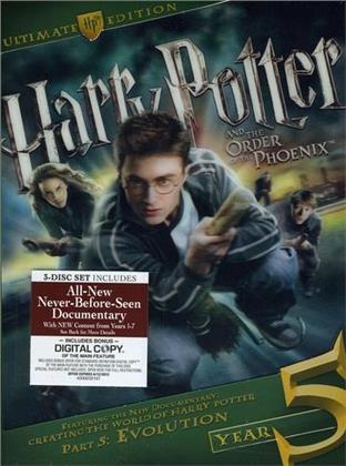 Harry Potter and the Order of the Phoenix (2007) (Ultimate Edition, DVD + Buch)