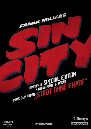 Sin City - (Kinofassung & Recut inkl. Comic / Limitierte Special Edition / 2 Discs) (2005)