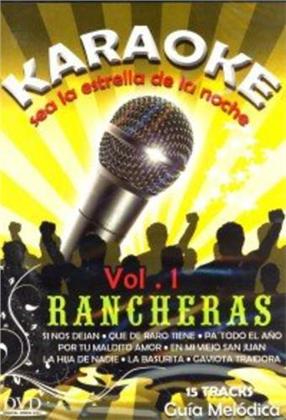 Karaoke - Rancheras, Vol. 1