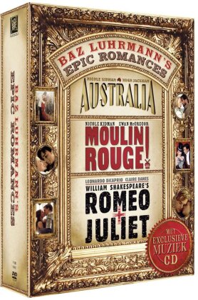 Australia / Romeo & Juliet / Moulin Rouge (3 DVDs)