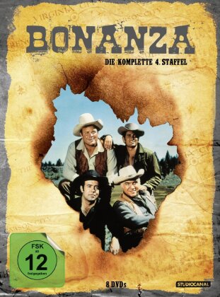 Bonanza - Staffel 4 (New Edition, 8 DVDs)