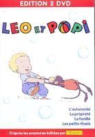 Léo et Popi - L'autonomie / La propreté / La famille / Les petits rituels (2 DVD)