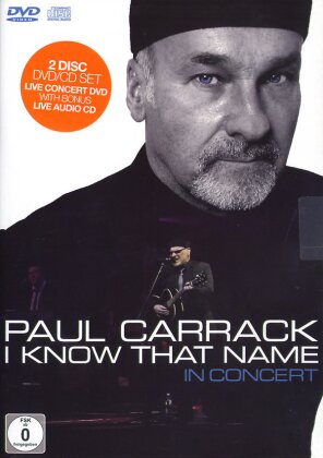 Paul Carrack - I Know That Name In Concert (plus CD)