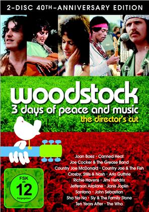 Various Artists - Woodstock (40th Anniversary Special Edition, 2 DVDs)