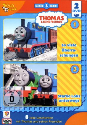 Thomas & seine Freunde - So viele Überraschungen / Starke Loks unterwegs (Gleis 3 Box, 2 DVDs)