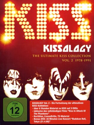 Kiss - Kissology - Vol. 2/1: 1978 - 1991 Budokan (3 DVDs)