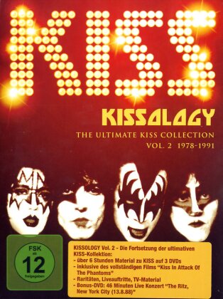 Kiss - Kissology- Vol. 2/2: 1978 - 1991 Ritz NYC (4 DVDs)