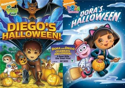 Dora the Explorer: Dora's Halloween / Go Diego Go!: Diego's Halloween (2 DVDs)