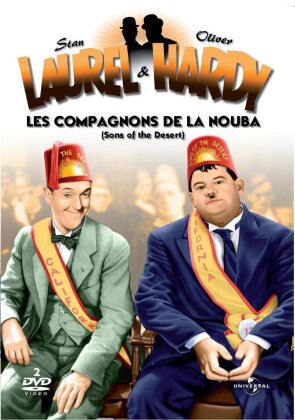 Laurel & Hardy - Les compagnons de la nouba (1933) (Colorized Version, b/w)