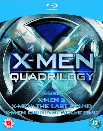 X-Men Quadrilogy (2009) (Blu-ray + 4 DVDs)