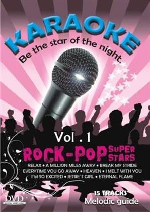 Karaoke - Rock-Pop Super Stars, Vol. 1