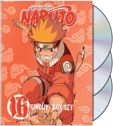 Naruto - Uncut Box Set Vol. 16 (Uncut, 3 DVD)