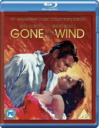 Gone with the Wind (1939) (70th Anniversary Collector's Edition, Restaurierte Fassung, 2 Blu-rays)
