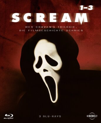 Scream Trilogy (Digibook, Uncut, 3 Blu-ray)