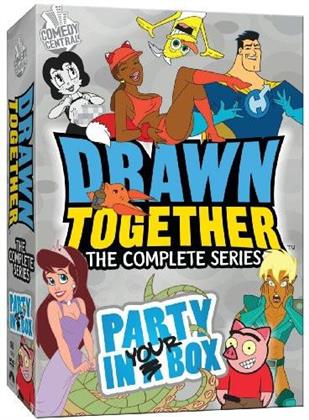 Drawn Together - The complete Series - Party on your Box (6 DVDs)