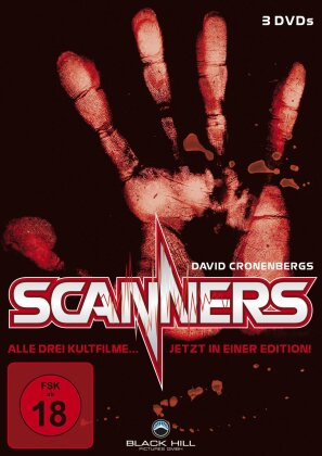 Scanners 1-3 (3 DVDs)