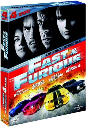Fast and Furious 1 - 4 (4 DVDs)