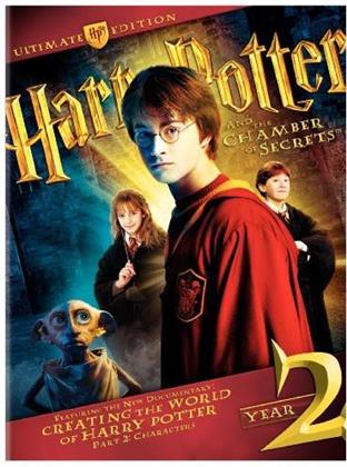 Harry Potter and the Chamber of Secrets (2002) (Ultimate Edition, 4 DVDs + Buch)