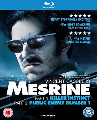 Mesrine - Killer Instinct - Part 1 and 2 (2008) (2 Blu-ray)