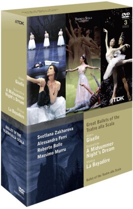 Ballet & Orchestra of the Teatro alla Scala - Great Ballets of the Teatro alla Scala (TDK, 3 DVDs)