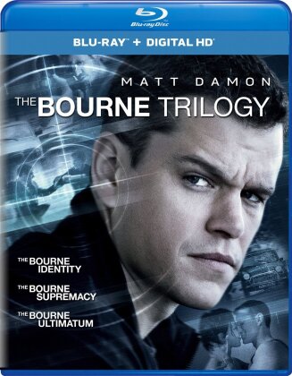 The Bourne Trilogy - The Bourne Identity / The Bourne Supremacy / The Bourne Ultimatum (3 Blu-rays)