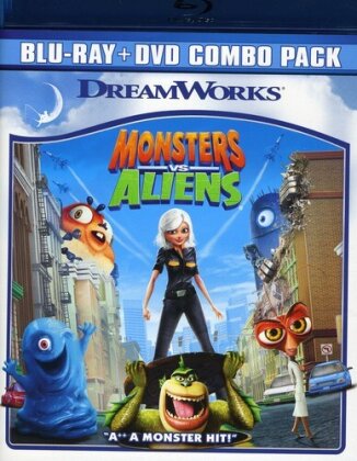 Monsters vs. Aliens (2009) (Blu-ray + DVD)
