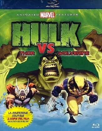 Hulk vs. Thor & Wolverine (Animated Marvel Features, Blu-ray + DVD)