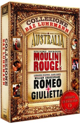Collezione Baz Luhrmann - Australia / Moulin Rouge / Romeo & Giulietta (3 DVDs + CD)