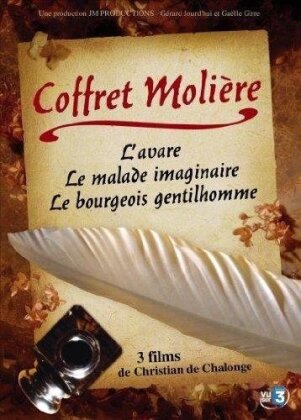 Coffret Molière - L'avare / Le malade imaginaire / Le bourgeois... (3 DVD)