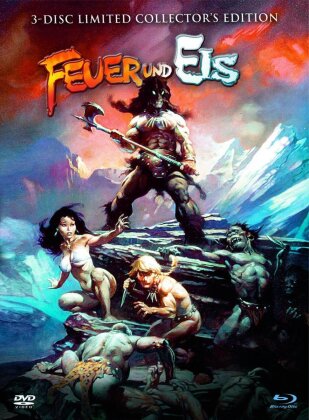Feuer und Eis (1983) (Limited Collector's Edition, Blu-ray + 2 DVDs)