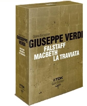 Various Artists - Verdi - Opera Exclusive - Falstaff / Macbeth / La Traviata (TDK, 3 DVDs)