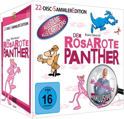 Der rosarote Panther (Limited Edition, 22 DVDs)