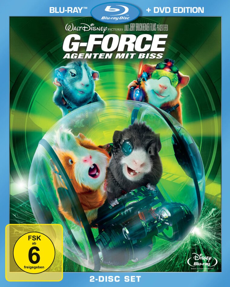 G-Force - Agenten mit Biss (2009) (Blu-ray + DVD)