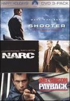 Shooter / Narc / Payback (3 DVDs)