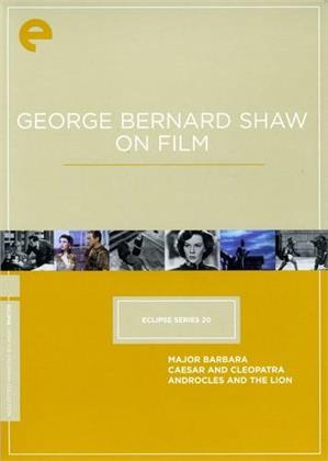 George Bernard Shaw on Film - Eclipse Series 20 (Criterion Collection, 3 DVD)