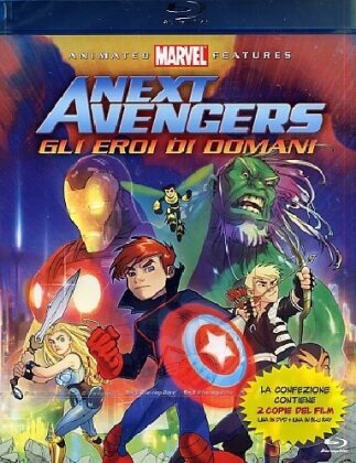 Next Avengers - Gli eroi di domani (2008) (Animated Marvel Features, Blu-ray + DVD)
