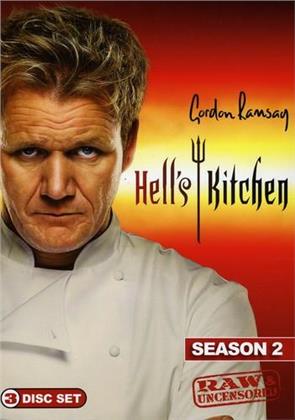 Hell's Kitchen - Season 2 (Raw & Uncensored 3 DVDs)