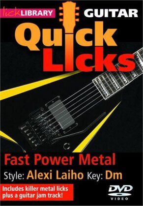 Guitar Quick Licks - Fast Power Metal