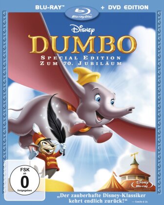 Dumbo (1941) (70th Anniversary Edition, Blu-ray + DVD)