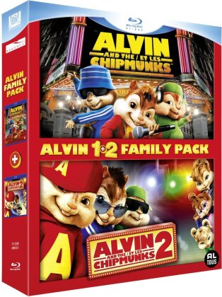 Alvin and the Chipmunks - 1 & 2 (2 Blu-rays)