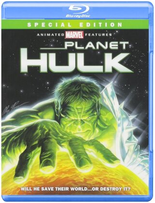 Planet Hulk (2010) (Special Edition, Blu-ray + Digital Copy)