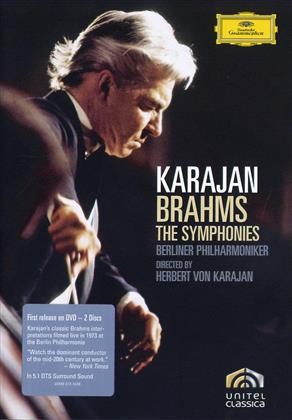Berlliner Philharmoniker & Herbert von Karajan - Brahms - The Symphonies (Deutsche Grammophon, 2 DVDs)