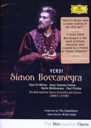 Metropolitan Opera Orchestra, James Levine & Sherrill Milnes - Verdi - Simon Boccanegra (Deutsche Grammophon)