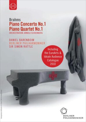 Berliner Philharmoniker, Sir Simon Rattle & Daniel Barenboim - Brahms - Piano Concerto No. 1 / Piano Quartet No. 1 (Euro Arts)